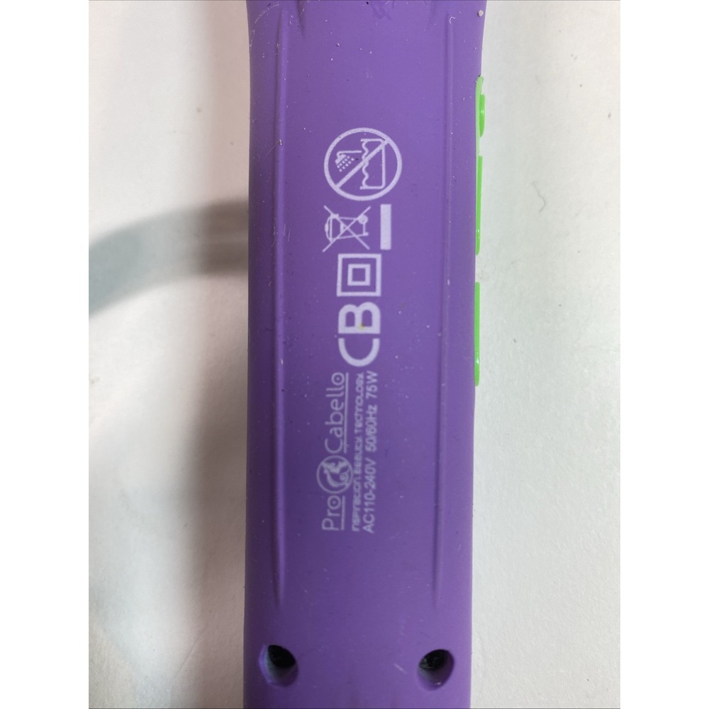 Pro Cabello Straightening Brush Advanced Infrared Technology Luxory 5500 Purple - Picture 5 of 8